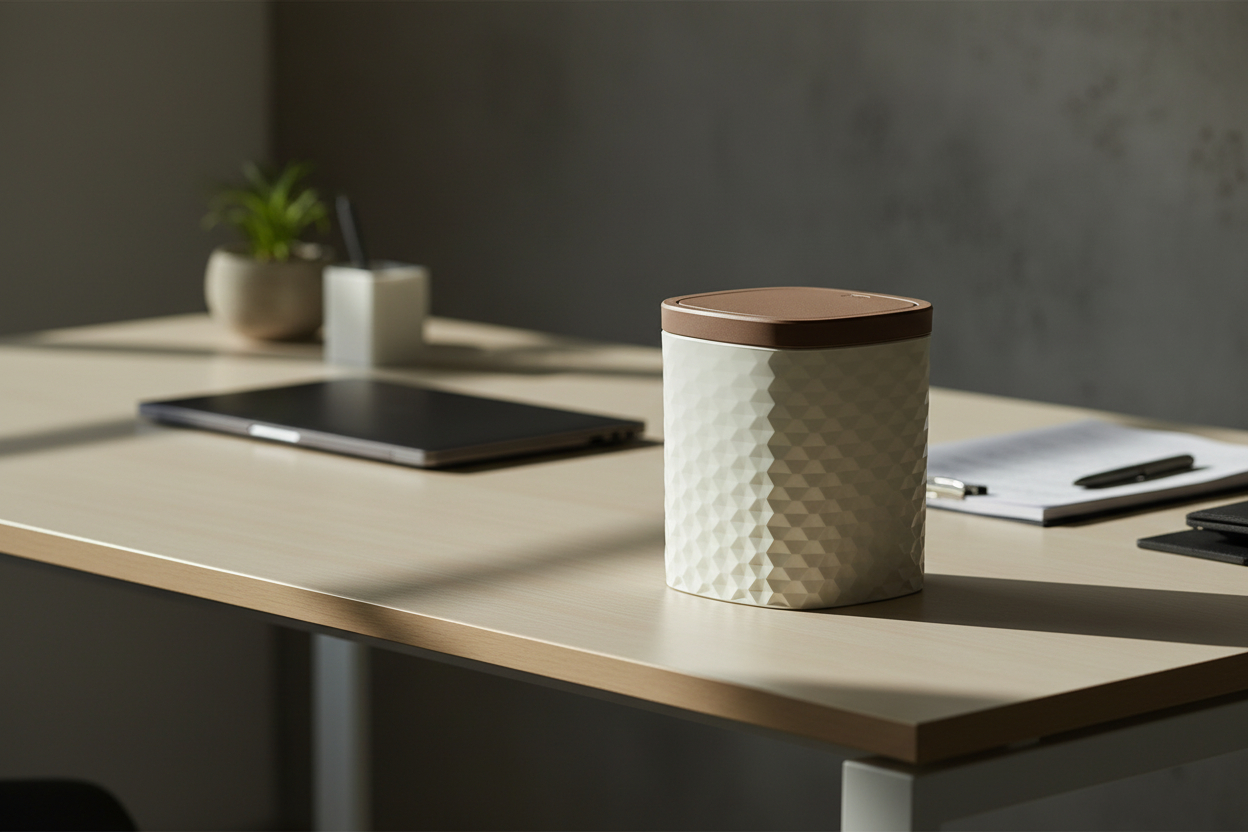 Desktop Bin – Modular Lid Options and Geometric Patterns